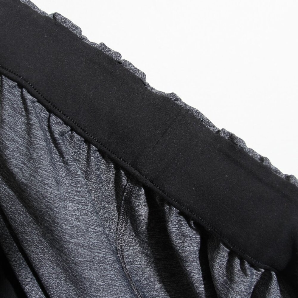Lululemon Keep Moving 7/8 Pant Heathered Black / Black Gray Full-On Luxtreme 10 - Picture 13 of 16